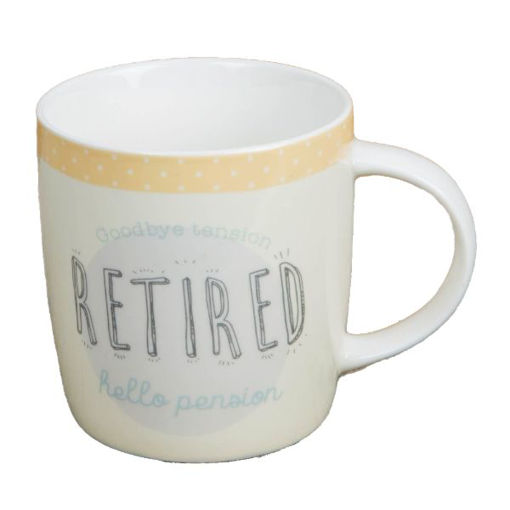 Picture of MUG GOODBYE TENSION RETIRED